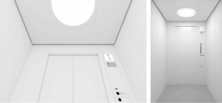 深澤直人が監修、感染症リスクを軽減する日立ビルシステムの新エレベーター「アーバンエース HF」が発売