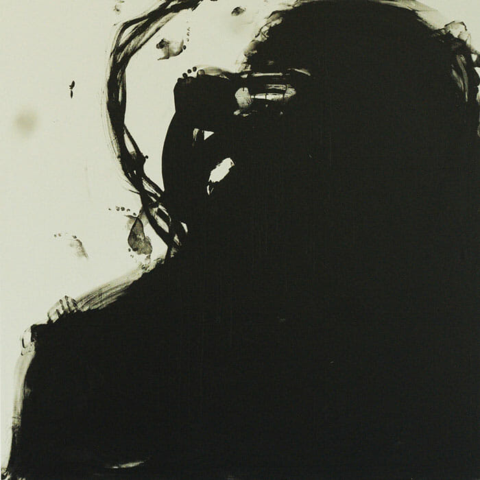 達磨　2000×2000mm Sumi on canvas