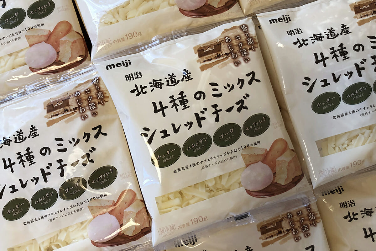 明治 北海道産 4種のミックス シュレッドチーズ (4)