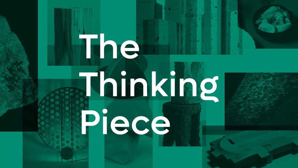 国内外デザイナーの作品を通して人道支援を行う「The Thinking Piece」展が、4月26日から（PLACE）by methodで開催