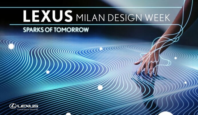 LEXUSがミラノデザインウィークで持続可能な未来に向けた展示「LEXUS: Sparks of Tomorrow」を実施