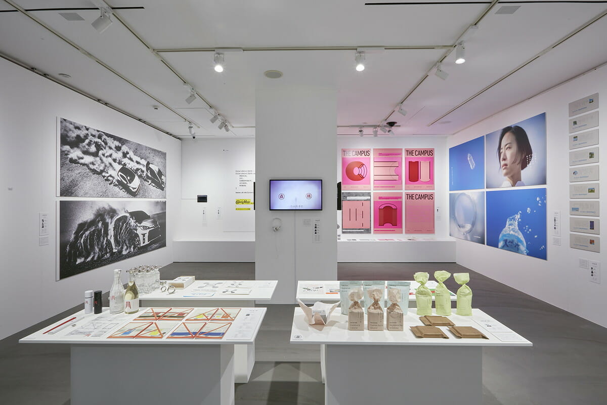2021年開催の「日本のアートディレクション展 2020-2021」 展示風景
