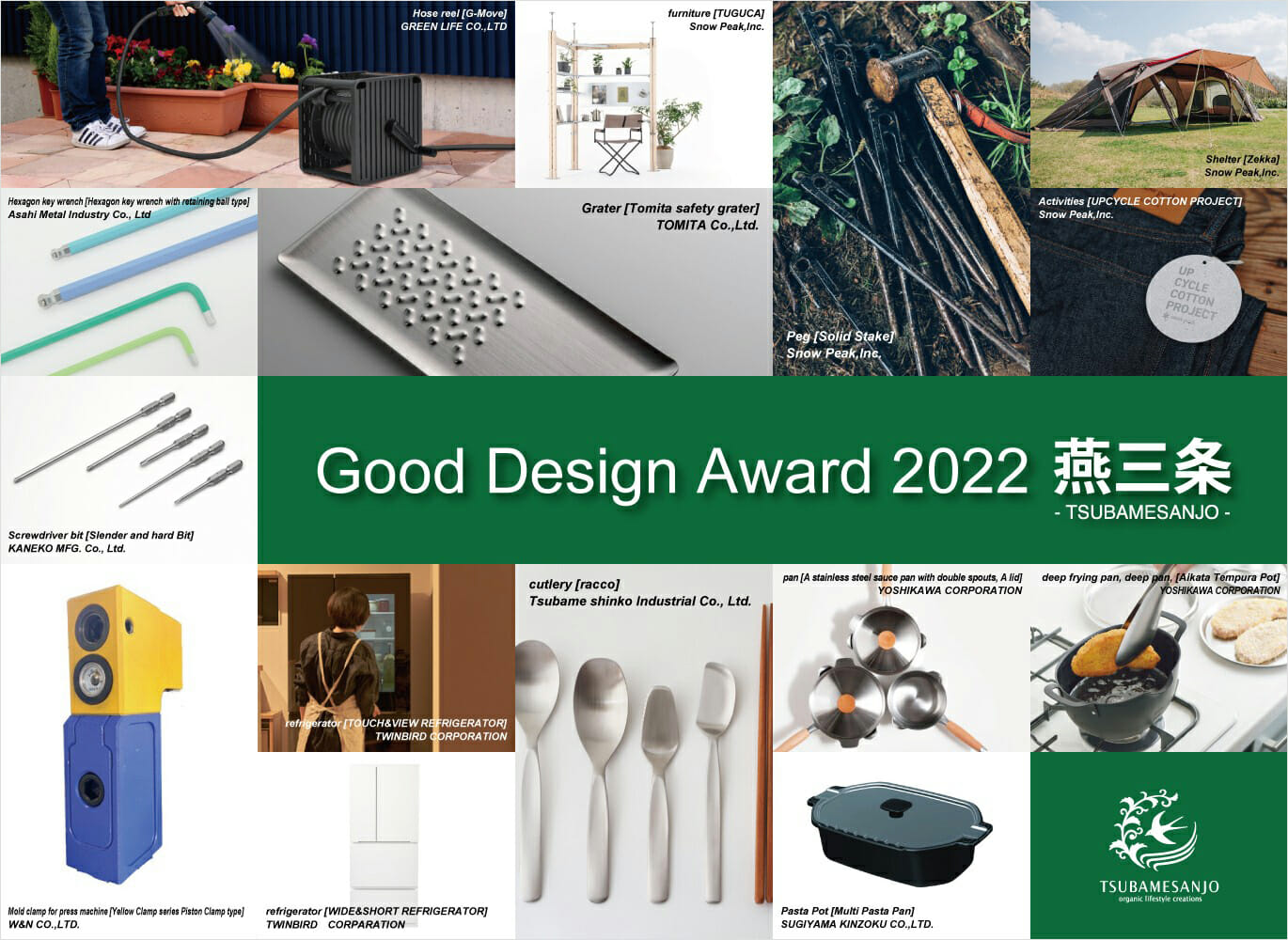 Good Design Award 2022 燕三条