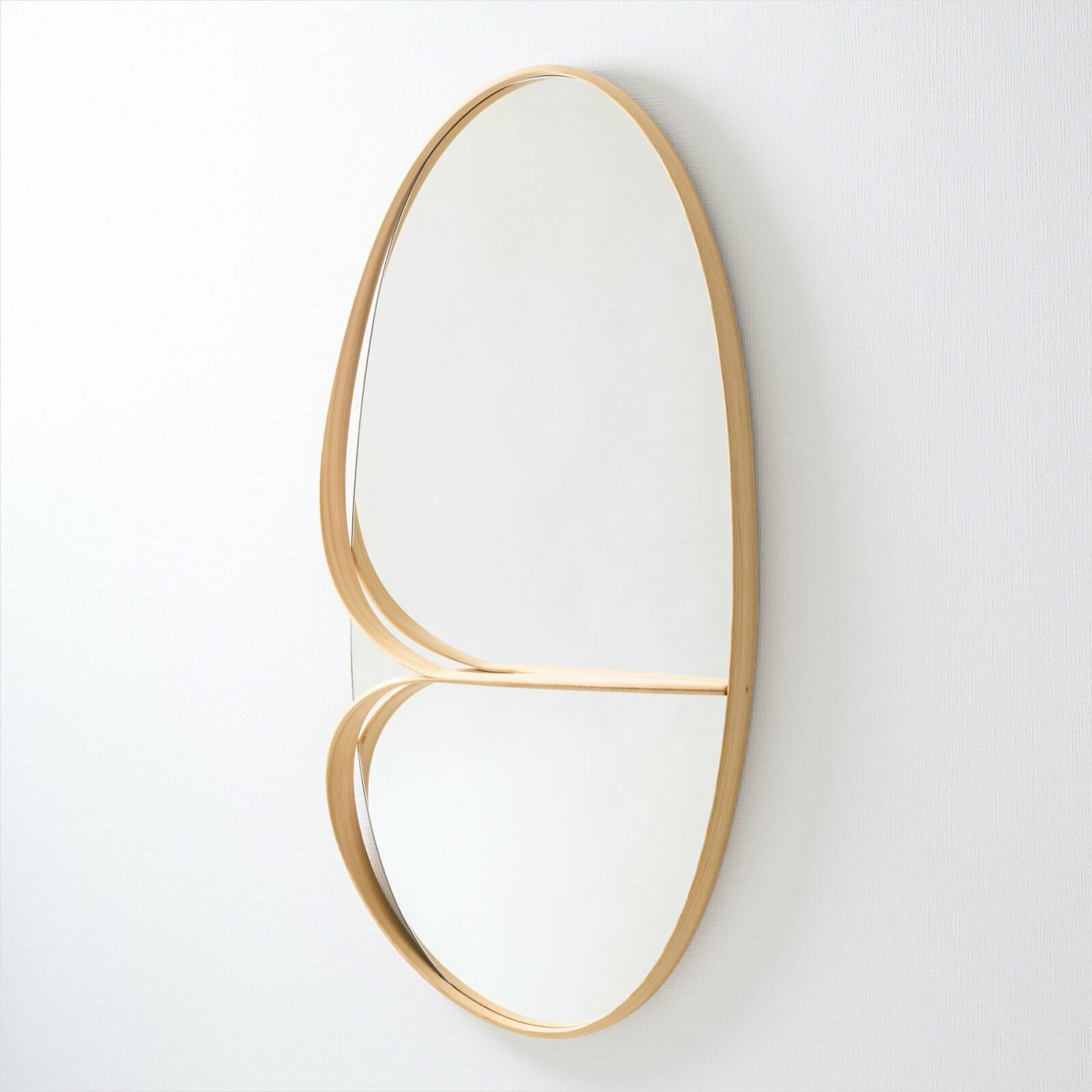 Muji wall mirror / 平井健太