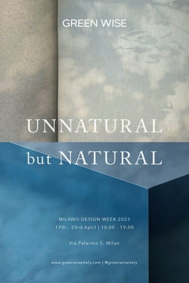 辰野しずかと安藤由香の作品を展示、グリーン・ワイズがミラノデザインウィーク2023に参加