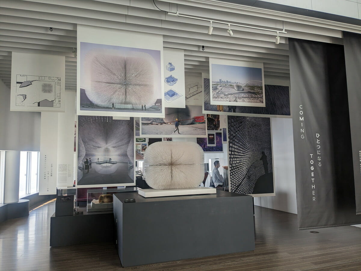 「ヘザウィック・スタジオ展：共感する建築」展示風景