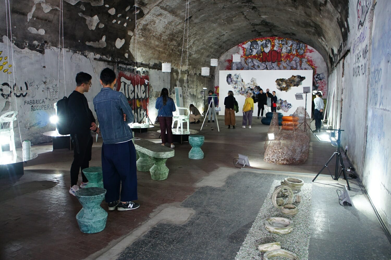 The Thinking Piece 展示の様子
