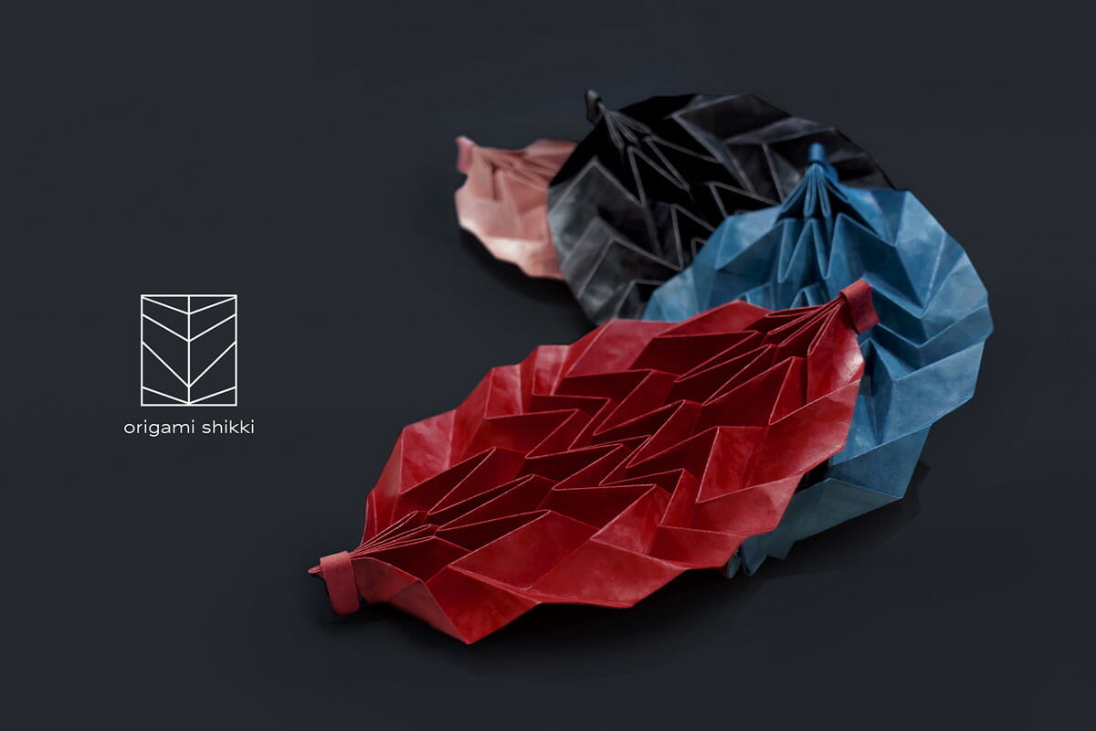 折り紙漆器 origami shikki (1)