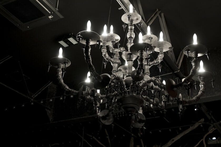 Baked Chandelier