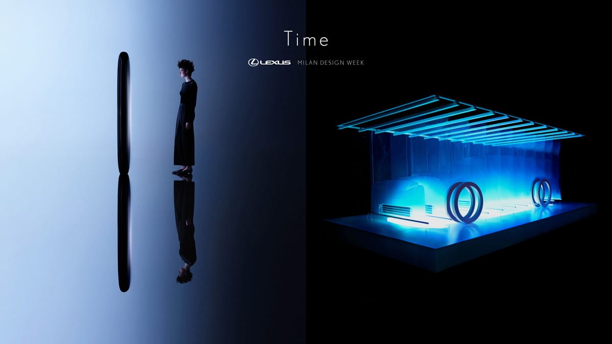 LEXUSがミラノデザインウィーク2024に出展、テーマは「Time」