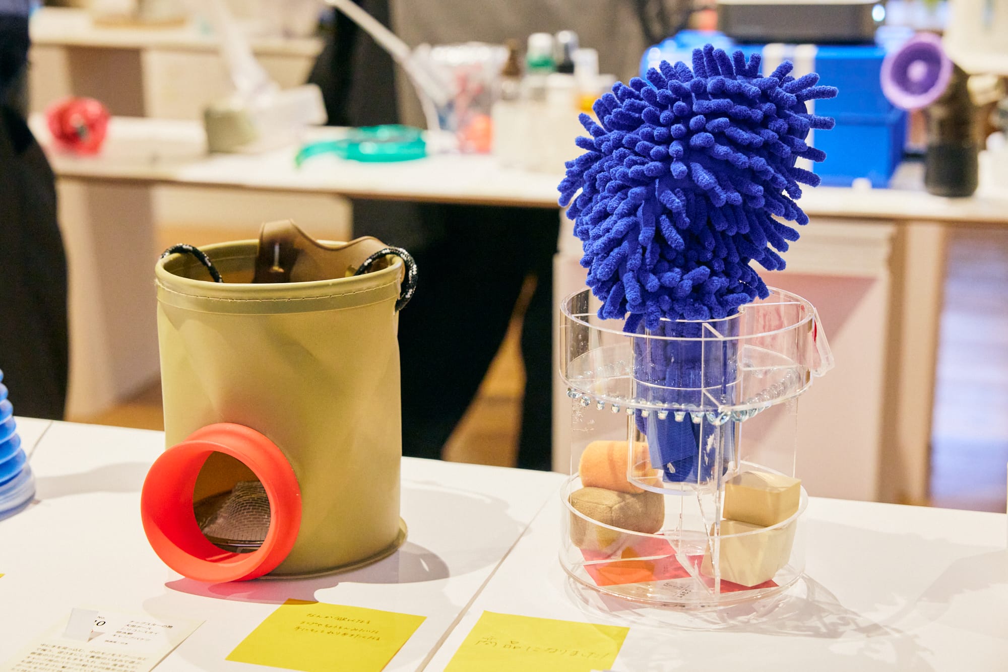 右側にあるのが「カラ・クル」の原型となった試作品