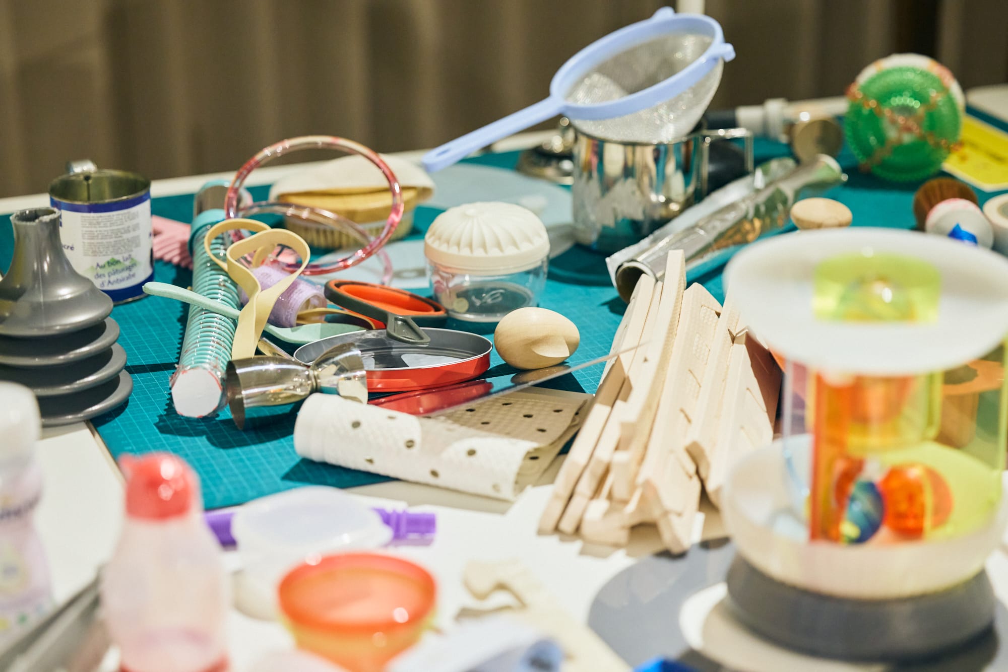 体験コーナーに並んでいた日用品