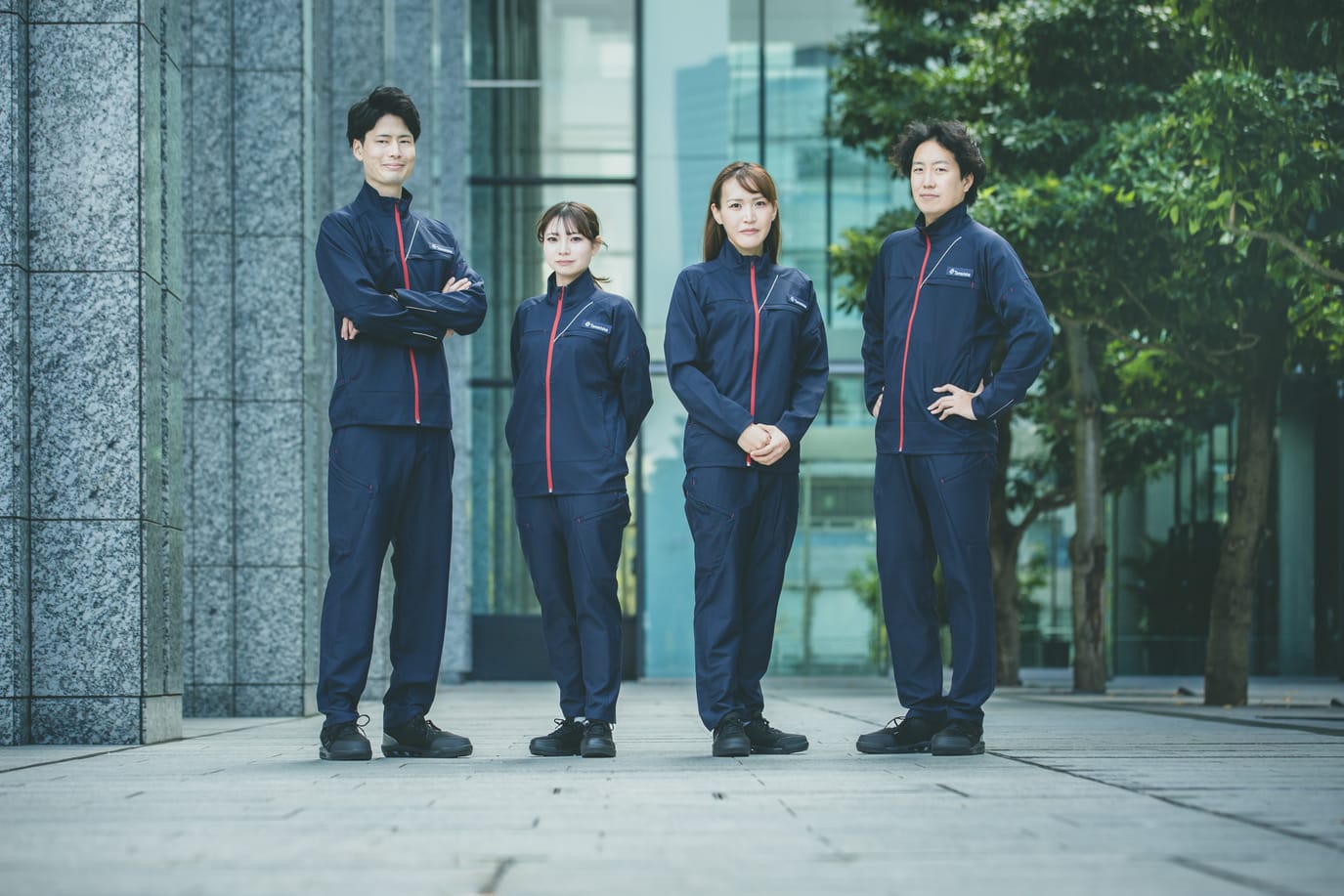 完成したワークウェア