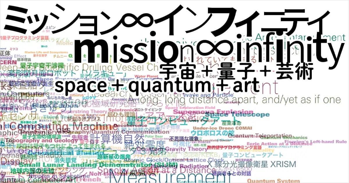 展覧会メインビジュアル デザイン：永原康史