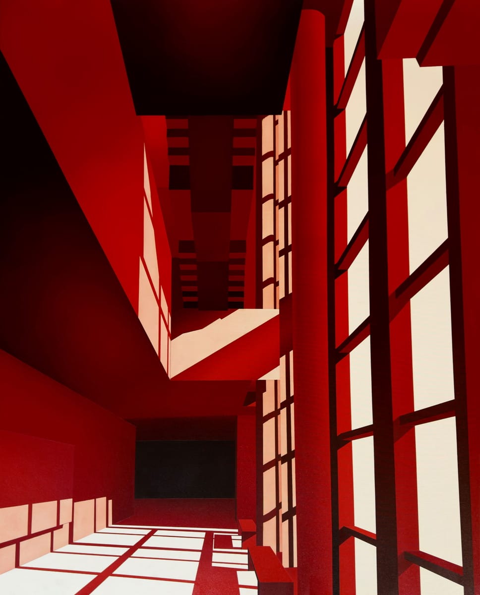 《Museum XXXXⅢ》oil on canvas、1,620× 1,300 mm（2026）