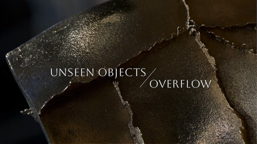 平和合金とwe+が協働、ミラノデザインウィーク2026で家具コレクション「Unseen Objects / Overflow」を発表