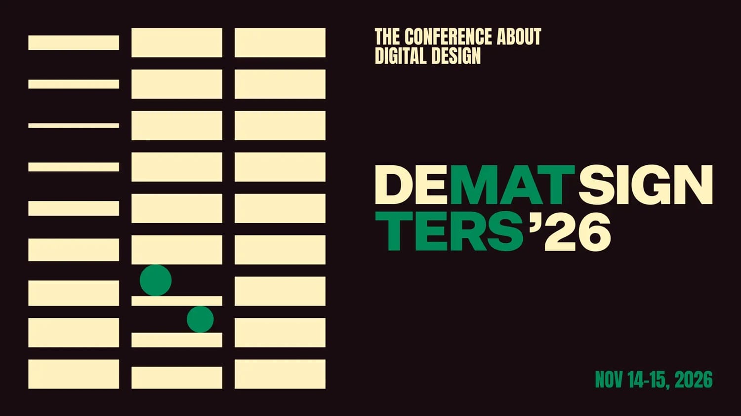 デンマーク発のグローバルデザインカンファレンス「Design Matters 26」が11月に六本木で開催