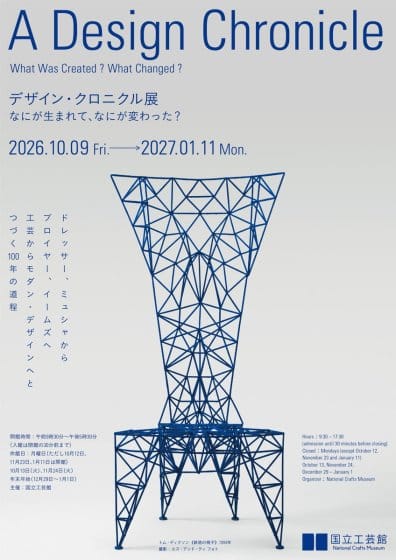 デザイン・クロニクル展　なにが生まれて、なにが変わった？